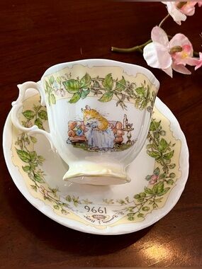 Royal Doulton Brambly Hedge 1996 Year Cup & Saucer Excellent Condition